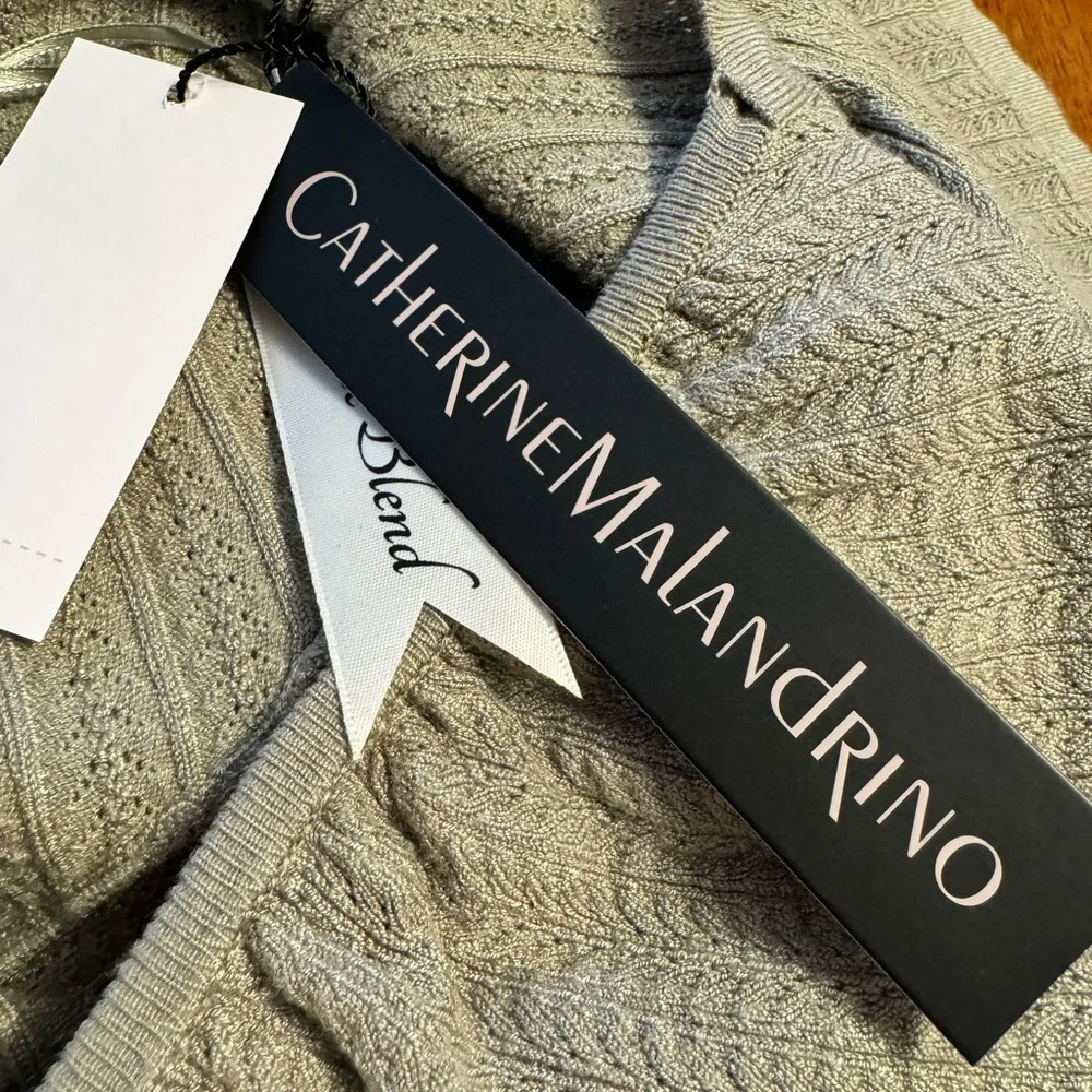 Catherine Malandrino Short Sleeve‎ Sweater SZ MED NWT
